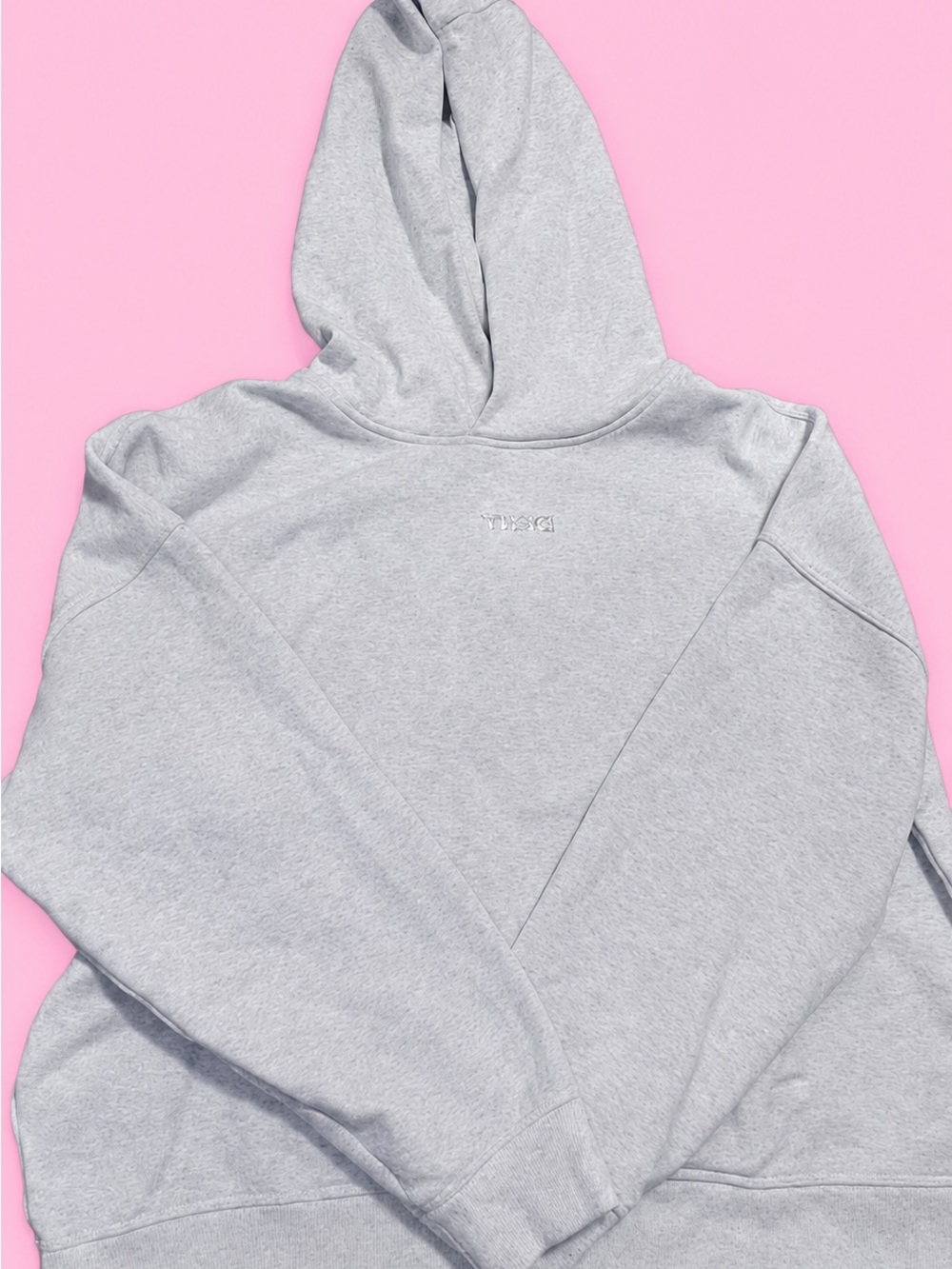 Dkny Light Gray Crewneck Hoodie Sweatshirt